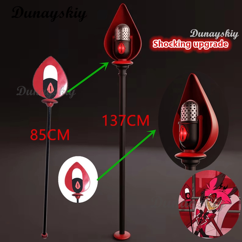 ALASTOR Cosplay Props Hazbin C - Detachable Cosplay Prop ulasan dan harga