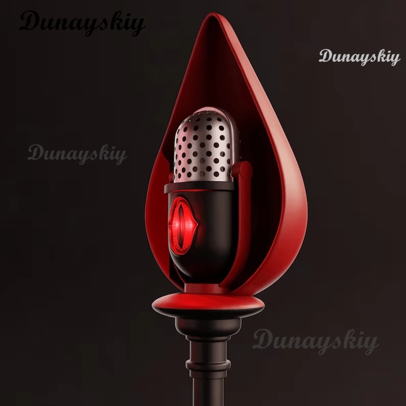 ALASTOR Cosplay Props Hazbin C - Detachable Cosplay Prop ulasan dan harga