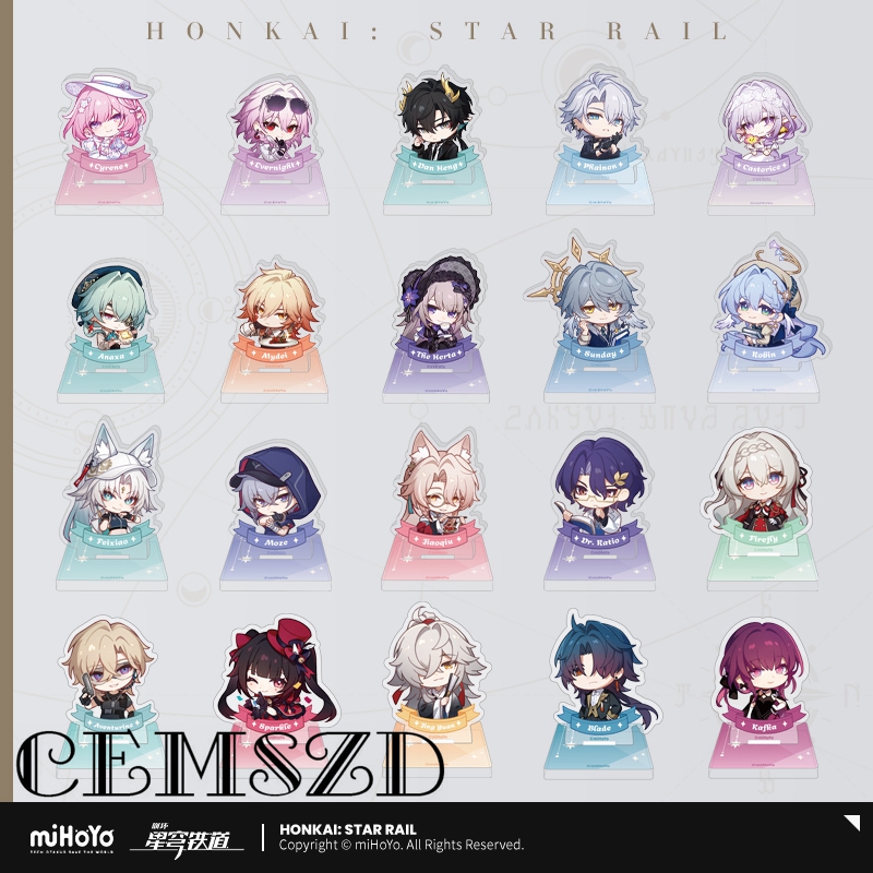 [Genuine] Game Honkai Star Rai - Acrylic Cosplay Prop ulasan dan harga