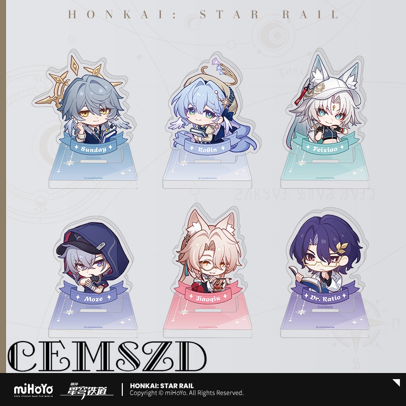 [Genuine] Game Honkai Star Rai - Acrylic Cosplay Prop ulasan dan harga