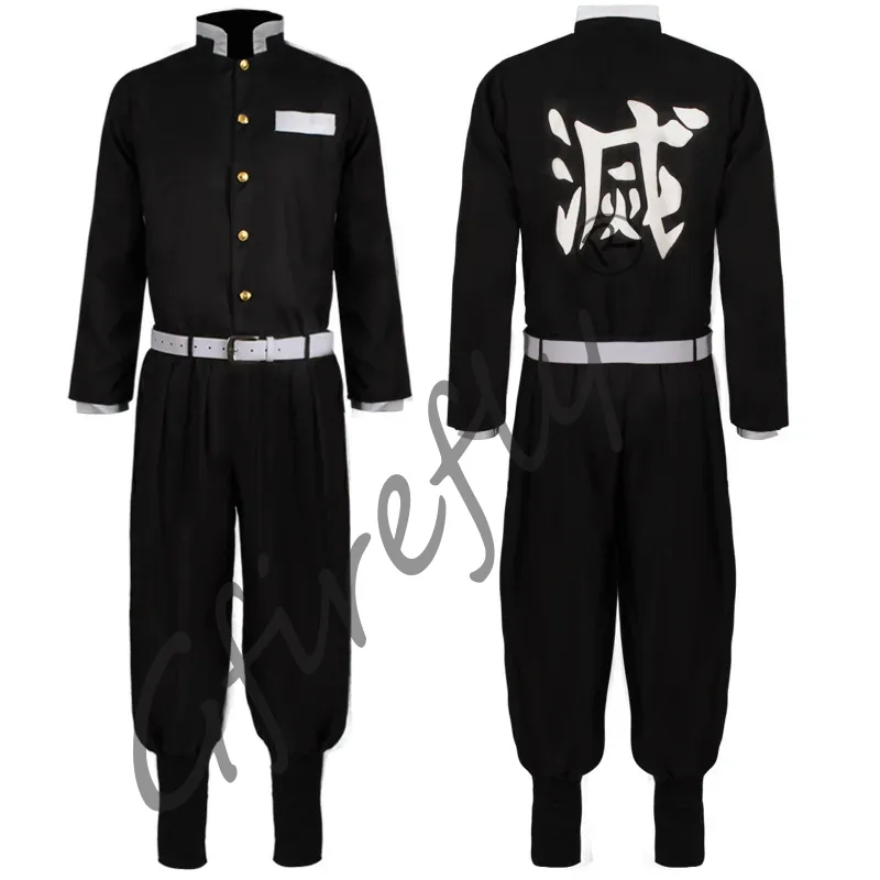 Kamado Tanjirou Cosplay Costum - Cosplay Prop Katana ulasan dan harga