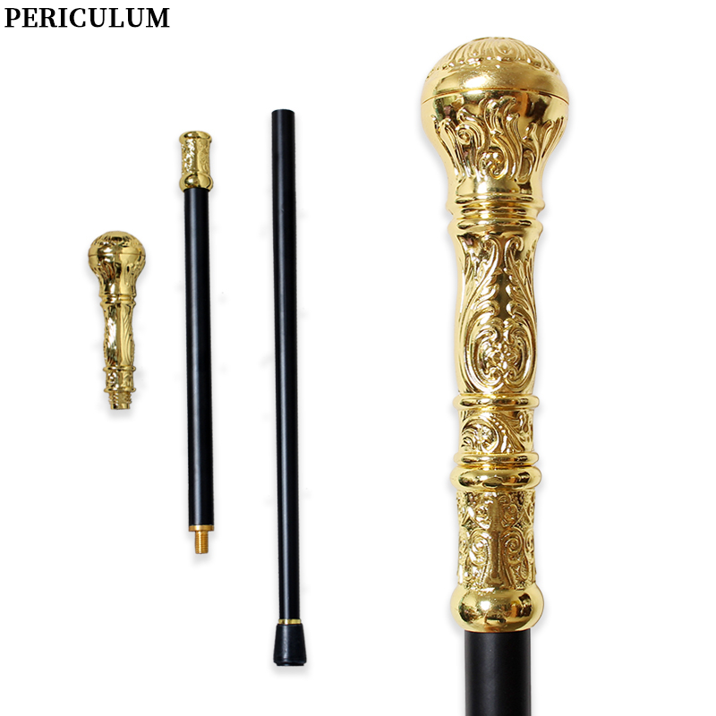 Shiny Gold Alloy Victorian Wal - Detachable Cosplay Prop ulasan dan harga