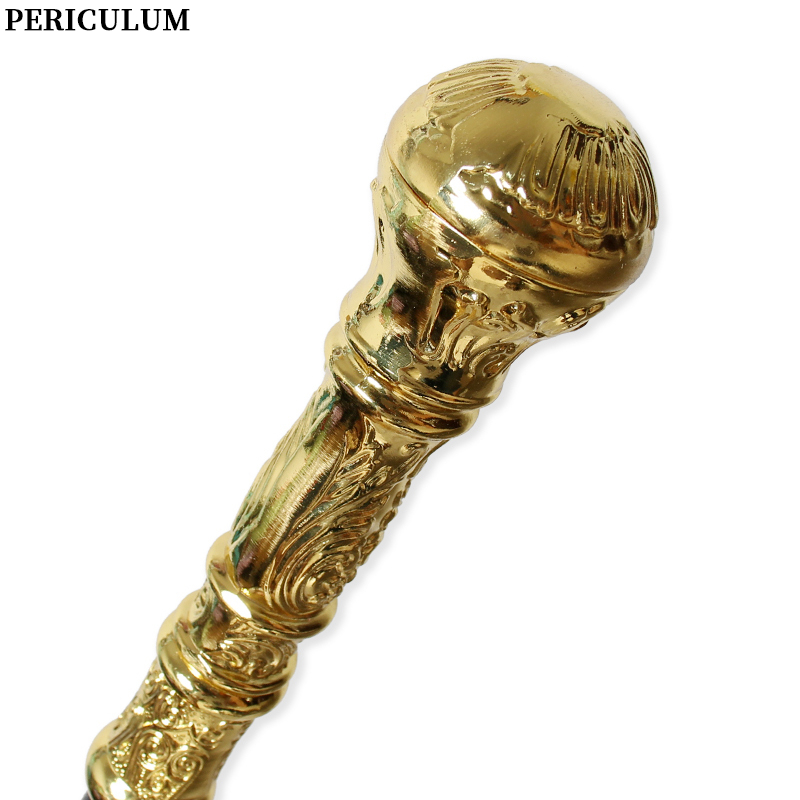 Shiny Gold Alloy Victorian Wal - Detachable Cosplay Prop ulasan dan harga