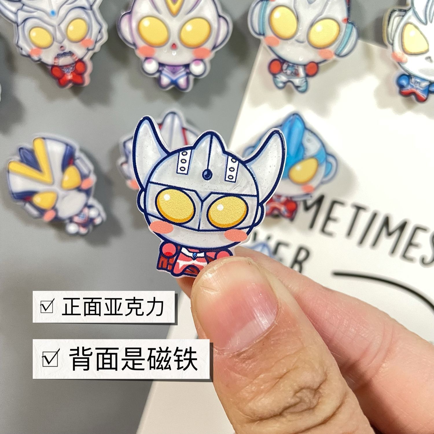 Creative cartoon Cool Ultraman - Acrylic Cosplay Prop ulasan dan harga