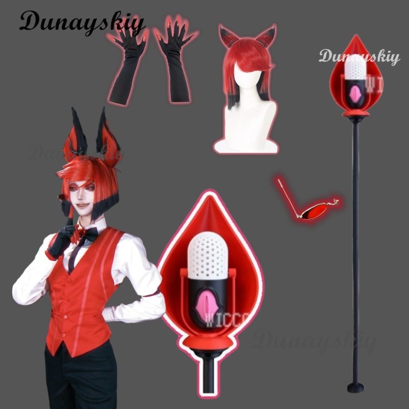 Hazbin Cosplay Prop Set ALASTO - Detachable Cosplay Prop ulasan dan harga