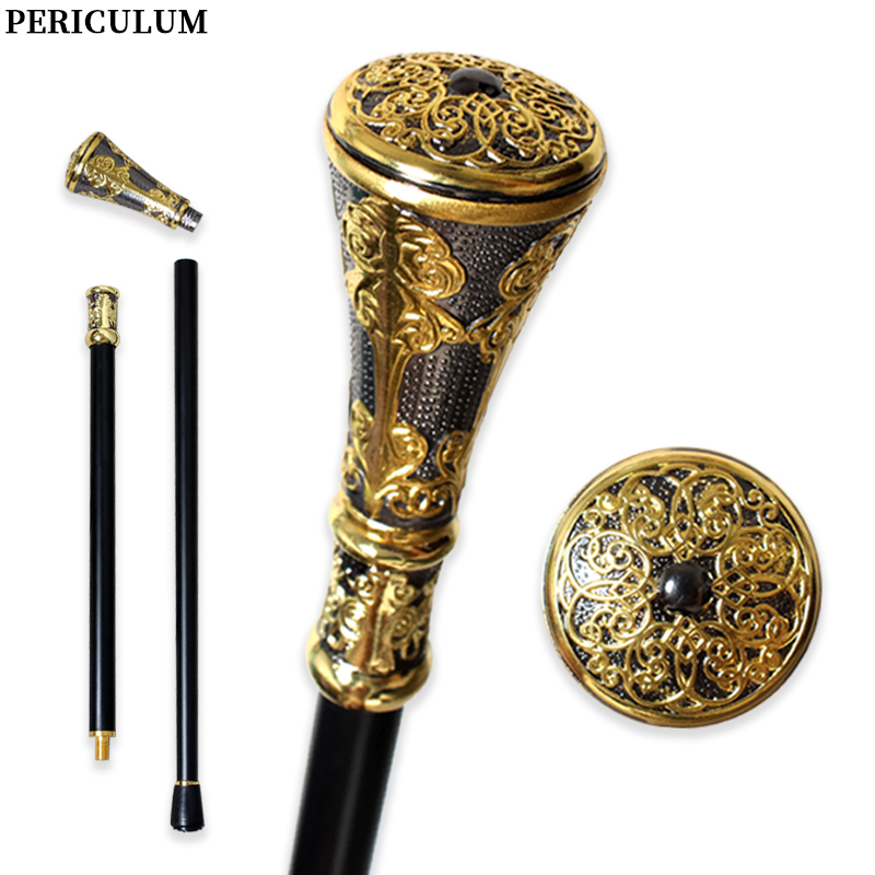 Victorian Black Gold Floral Ca - Detachable Cosplay Prop ulasan dan harga