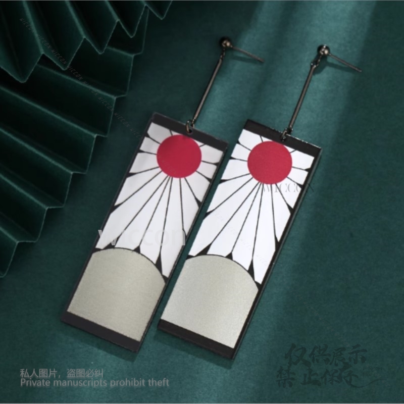 Acrylic Earrings Ear Clips Sty - Acrylic Cosplay Prop ulasan dan harga