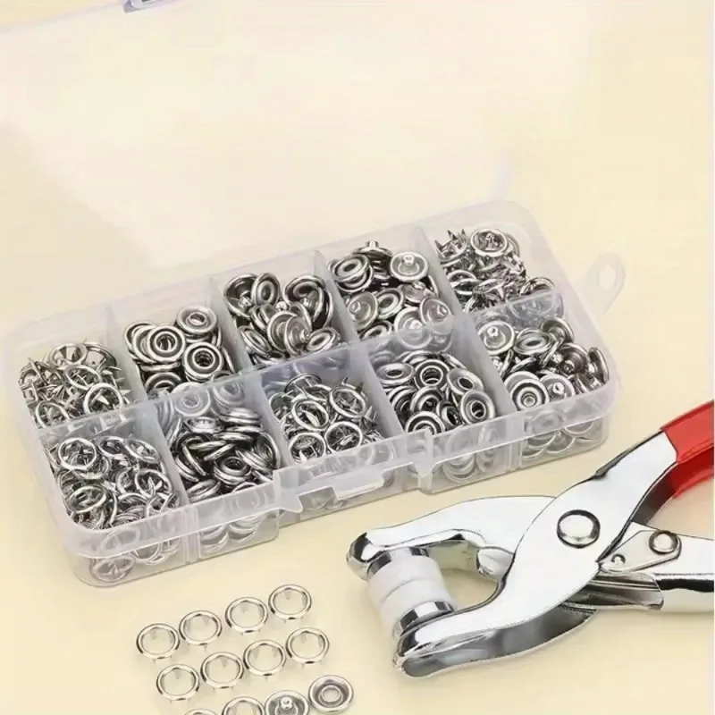 1 Set Eyelet Setter Puncher Ki - Snap Plier Setter ulasan dan harga
