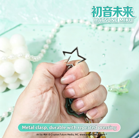 Hatsune Miku Merchandise Brace - Acrylic Cosplay Prop ulasan dan harga