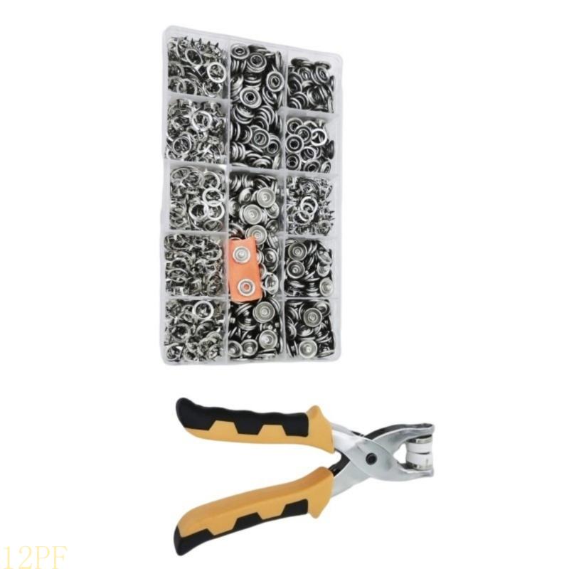 12PF 200set Metal With Fastene - Snap Plier Setter ulasan dan harga