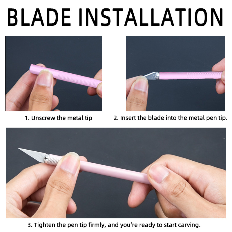 A4 Pvc Hand Cutting Mat Set, A - Craft Knife Set ulasan dan harga