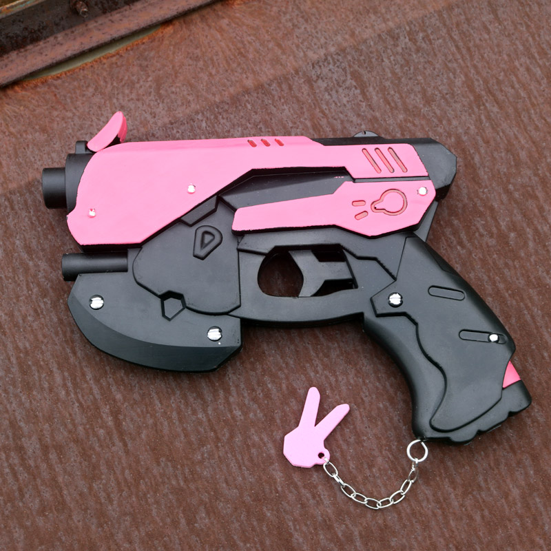 Real Size D.Va Pistol Gun Weap - Dva Cosplay Prop ulasan dan harga