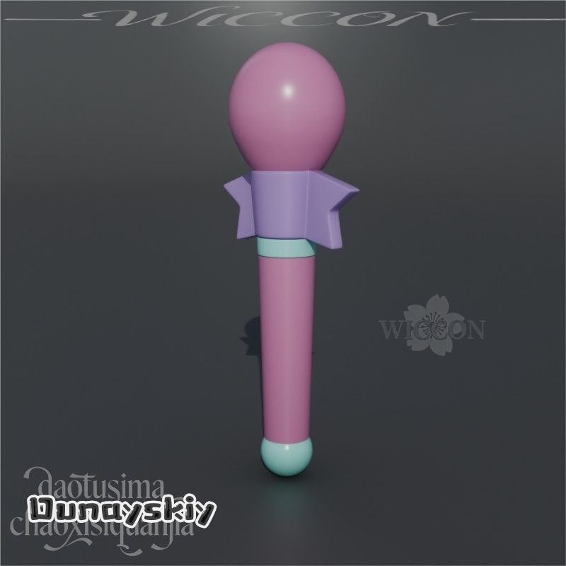 Kawaii Idol Mami 3D Polylactic - Cosplay Prop Bow ulasan dan harga