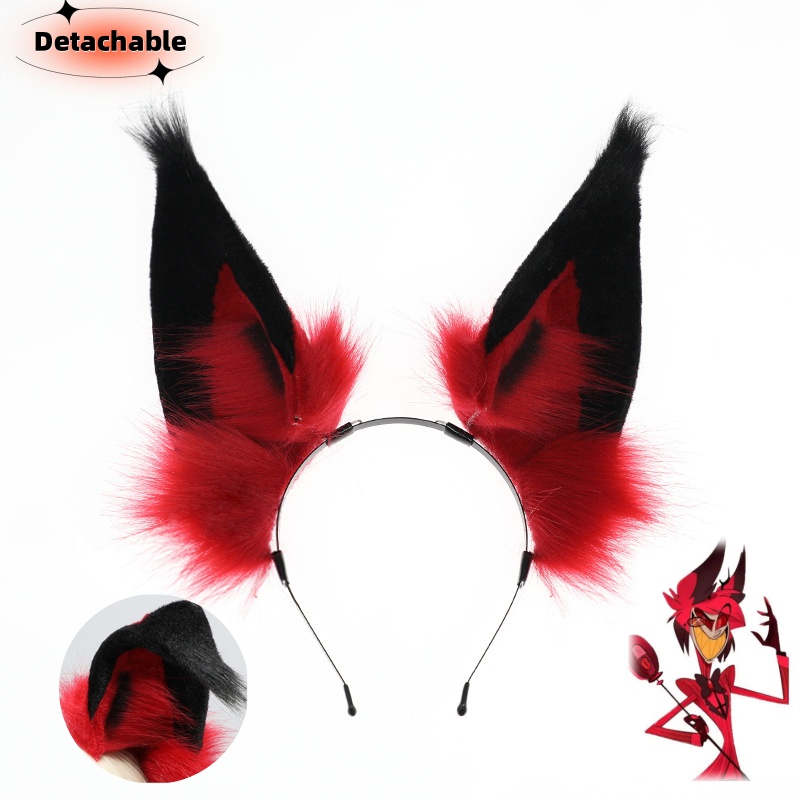 2024 Hot Anime Alastor Cosplay - Detachable Cosplay Prop ulasan dan harga