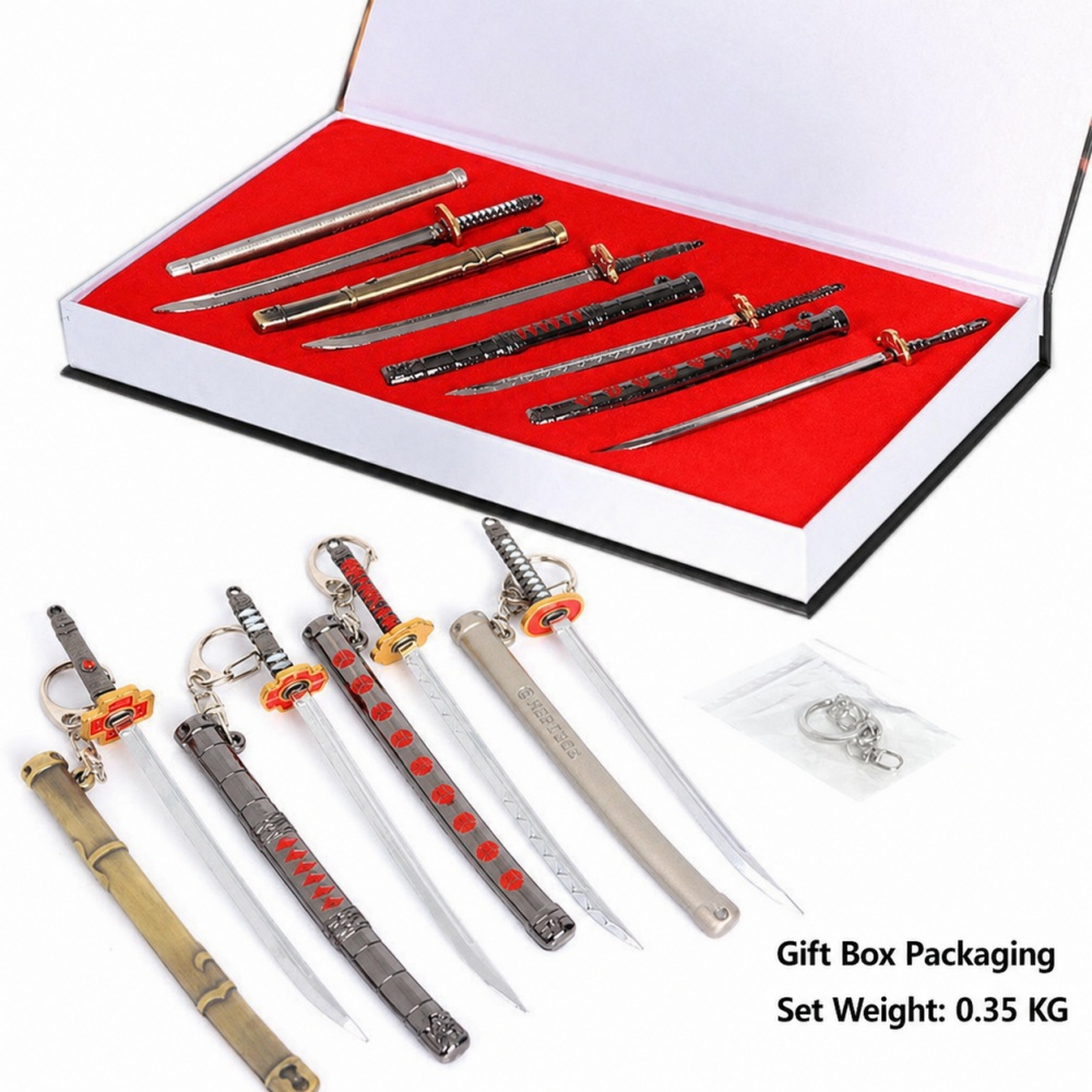 Anime One Piece Zoro Sword Key - Cosplay Prop Katana ulasan dan harga