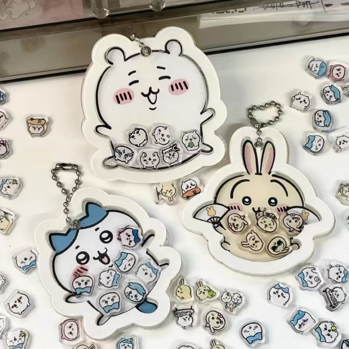 JiiKawa Acrylic Keychain Cute  - Acrylic Cosplay Prop ulasan dan harga