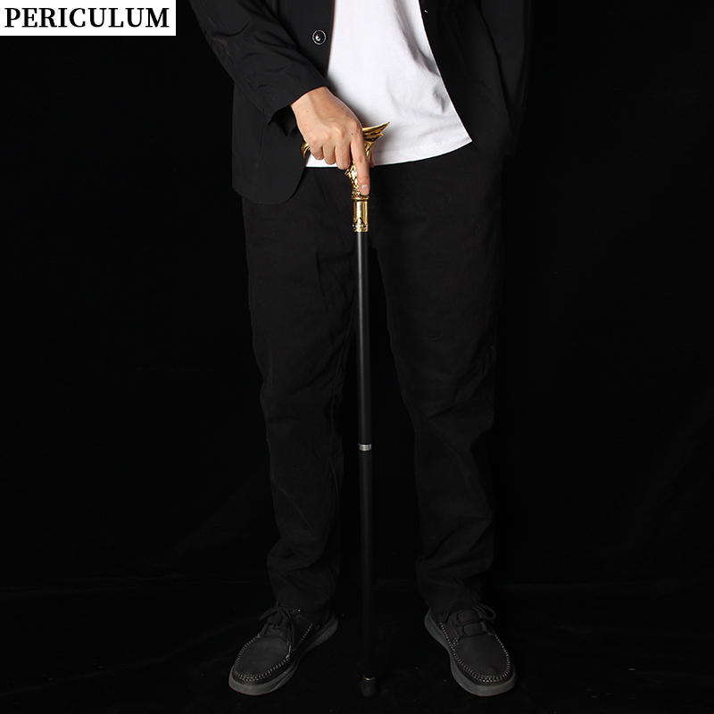 Shiny Gold Eagle Head Walking  - Detachable Cosplay Prop ulasan dan harga
