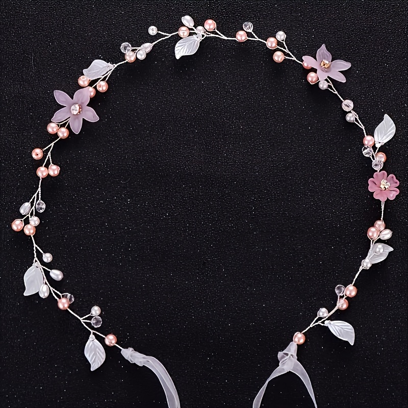 Crystal Leaf Hair Vine Band He - Aerith Cosplay Prop ulasan dan harga