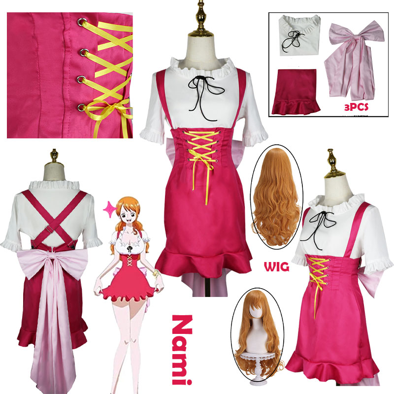 WHH Anime Nami Cosplay Adorabl - Cosplay Prop Bow ulasan dan harga