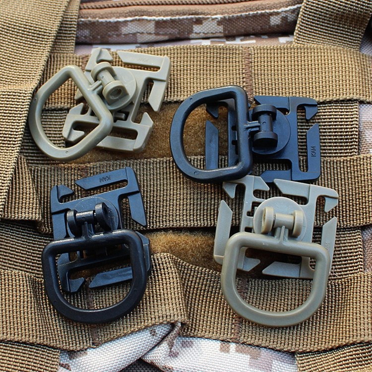 4Pcs 360 Rotation D-Ring Clips - D Ring Strap ulasan dan harga