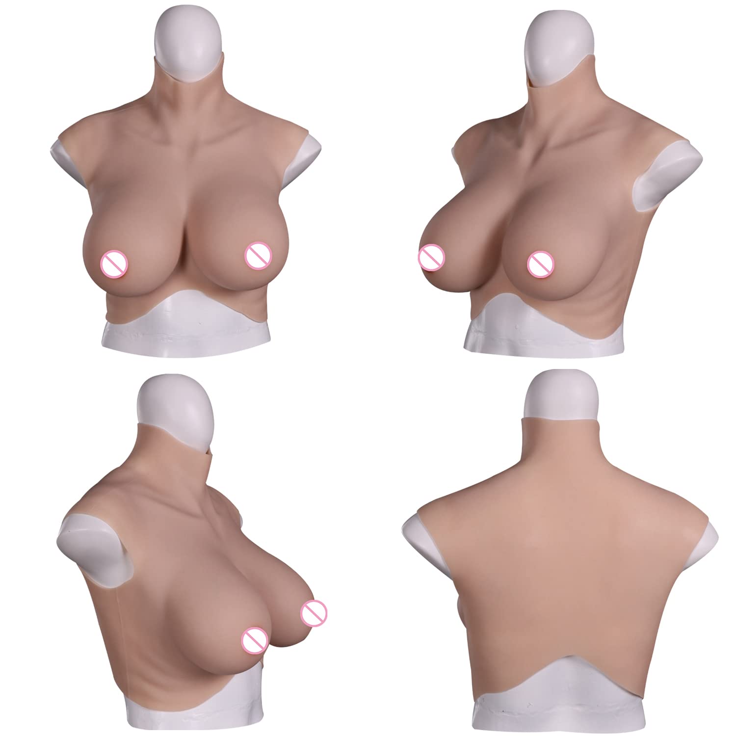Fake Boobs For Men Silicone Fi - Cosplay Prop Filler ulasan dan harga