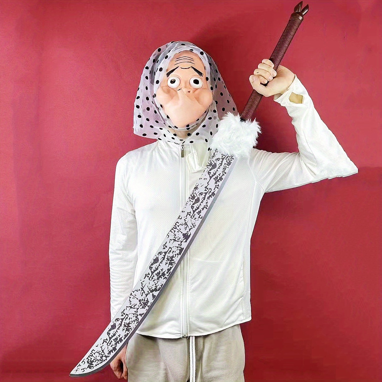 50inch Fushiguro Toji Katana L - Cosplay Prop Katana ulasan dan harga
