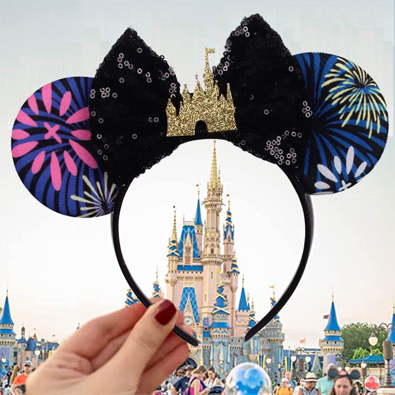 Disney Castle Mickey Mouse Ear - Cosplay Prop Bow ulasan dan harga