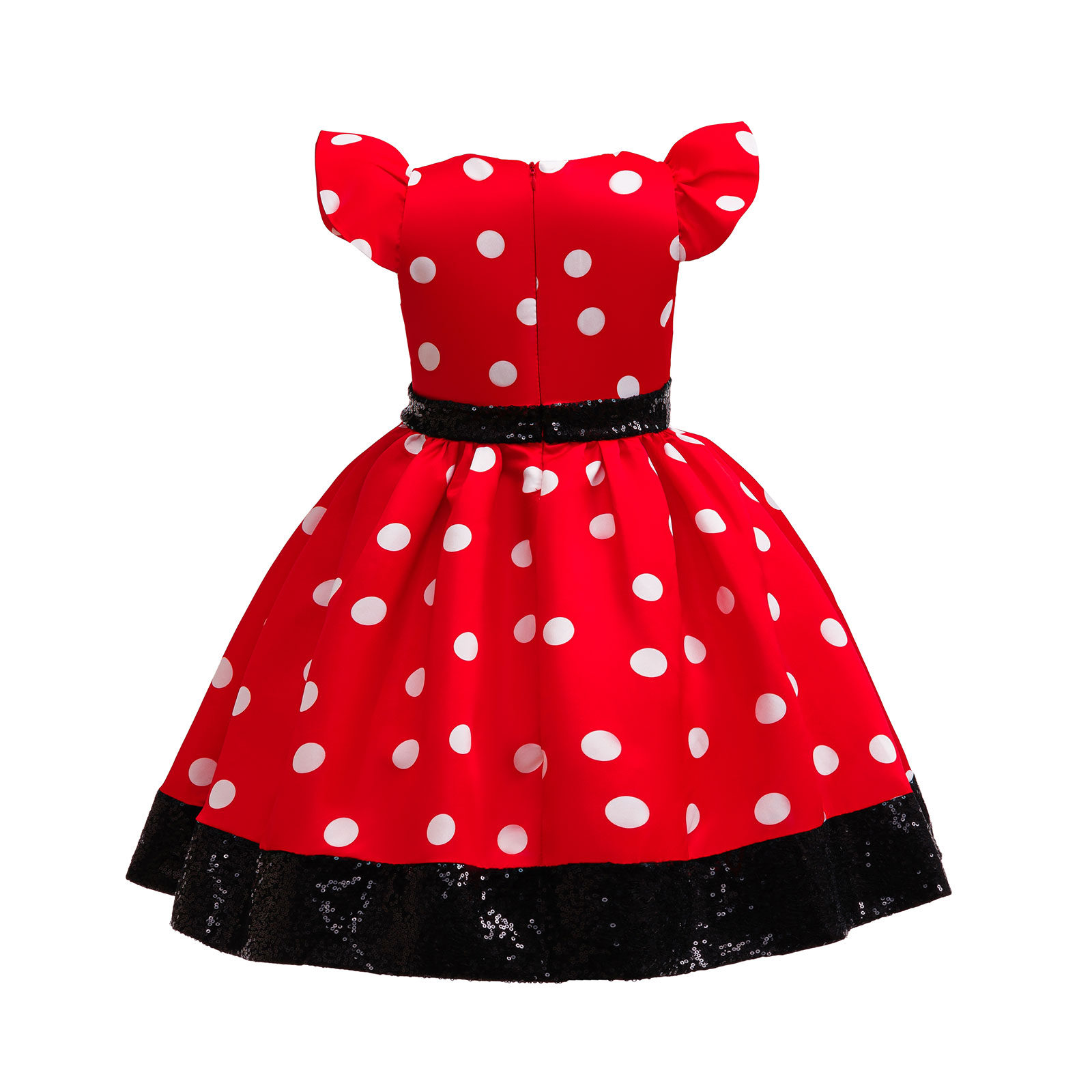 Cute Little Girls Red White Po - Cosplay Prop Bow ulasan dan harga