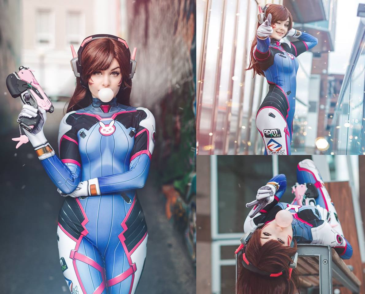 Female dva Cosplay Costumes Su - Dva Cosplay Prop ulasan dan harga