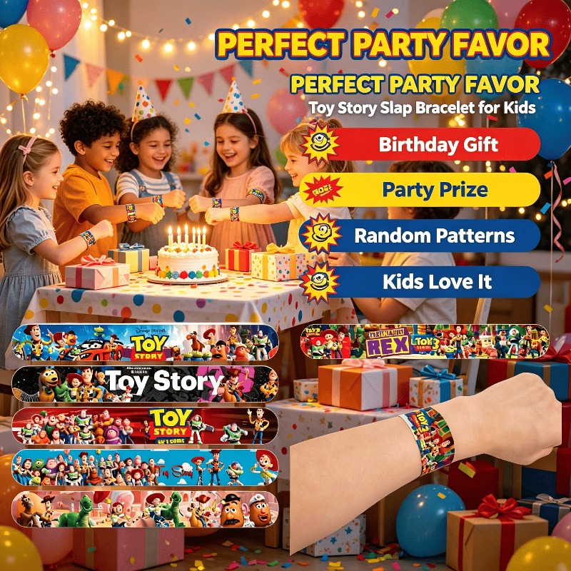 Cartoon Toy Story Slap Bracele - Cosplay Prop Filler ulasan dan harga