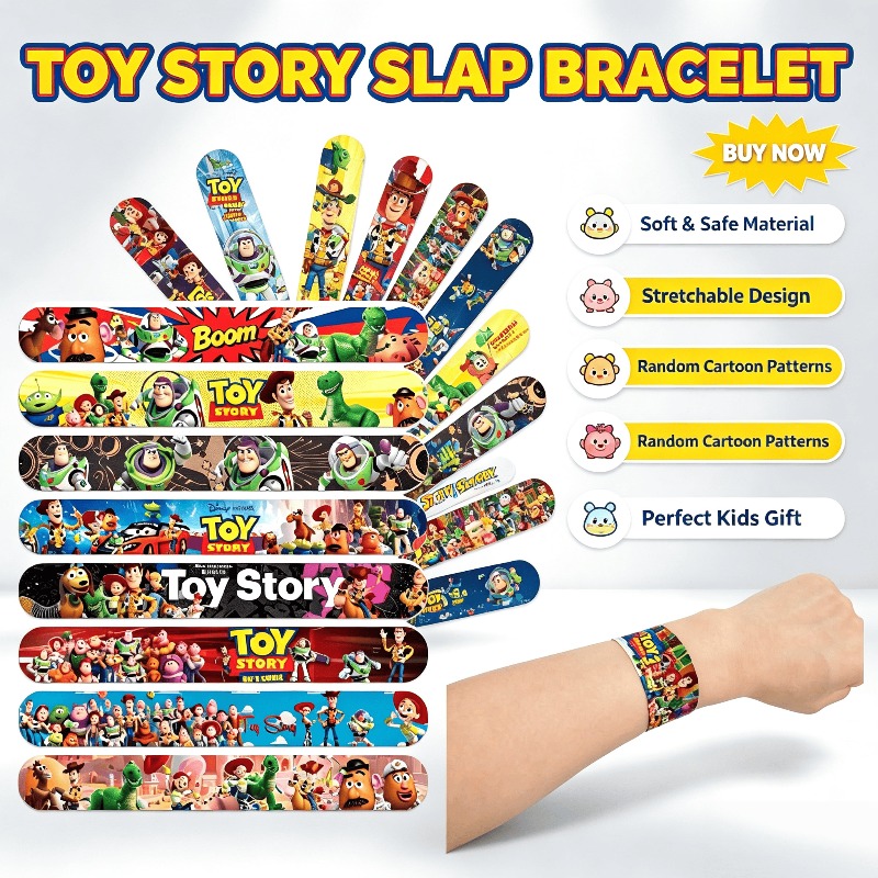 Cartoon Toy Story Slap Bracele - Cosplay Prop Filler ulasan dan harga