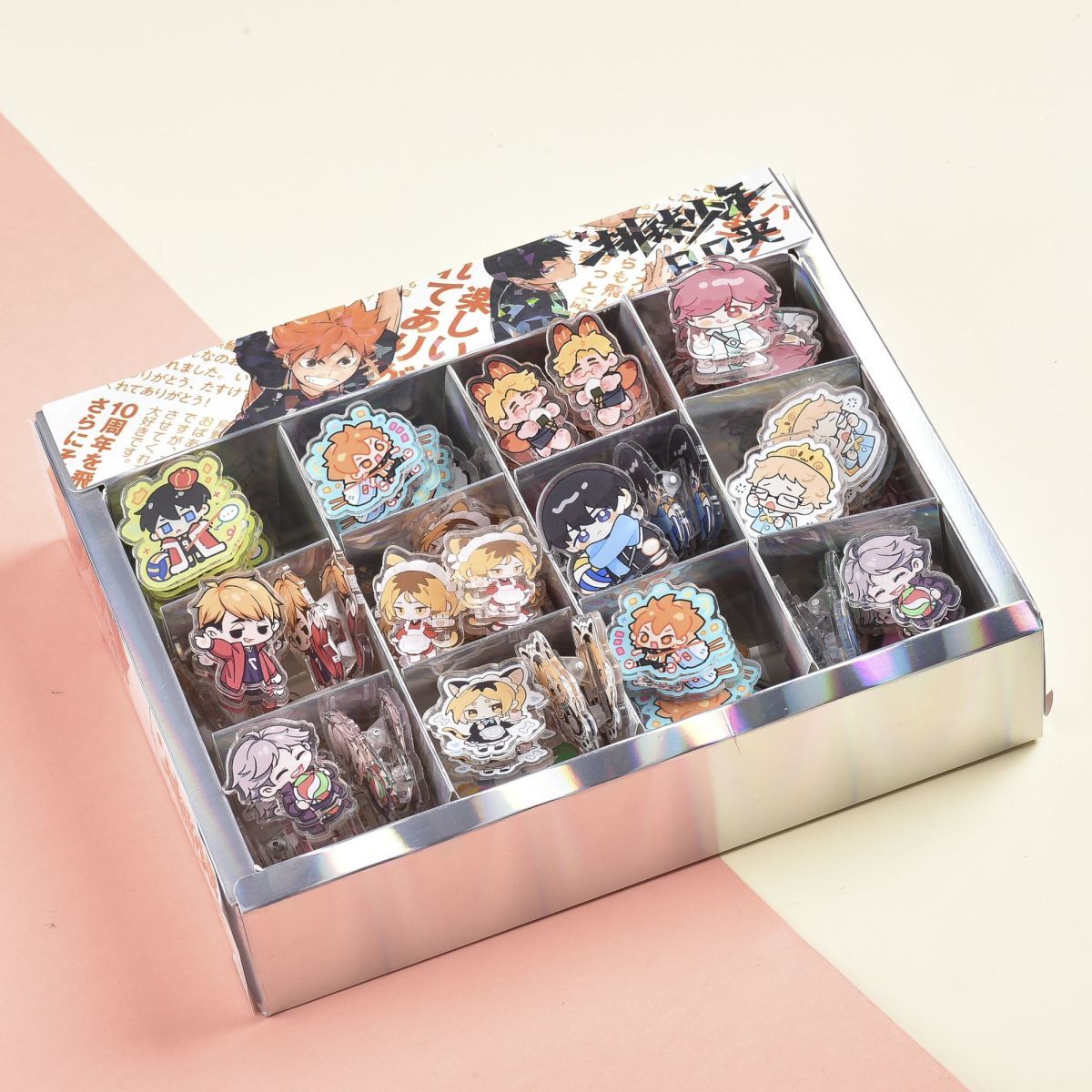 Haikyuu!! PP Clip Merchandise  - Acrylic Cosplay Prop ulasan dan harga