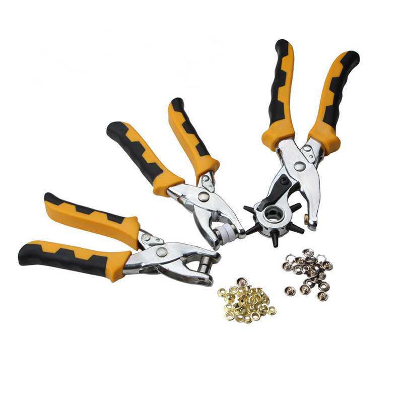 Leatherworking Tool Kit 3-in-1 - Snap Plier Setter ulasan dan harga