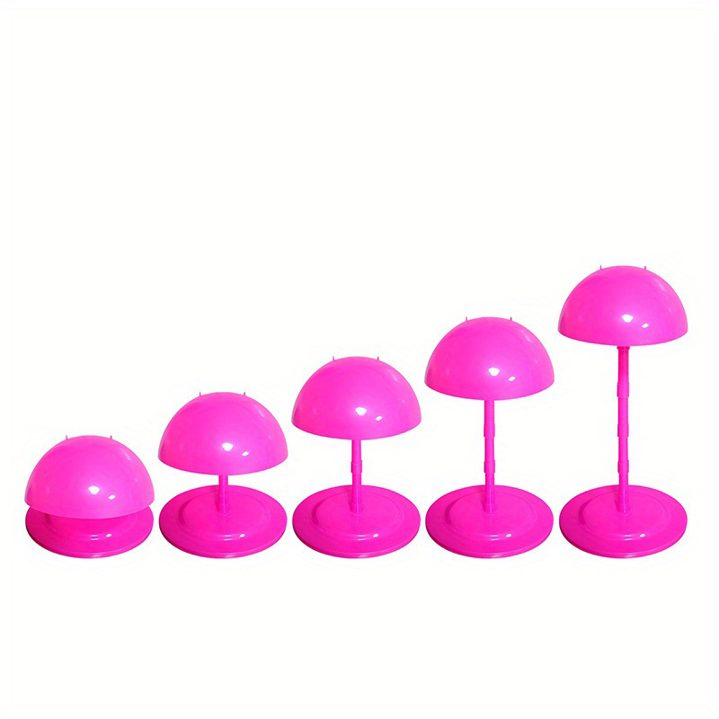 Black Plastic Wig Stand For Wi - Aerith Cosplay Prop ulasan dan harga