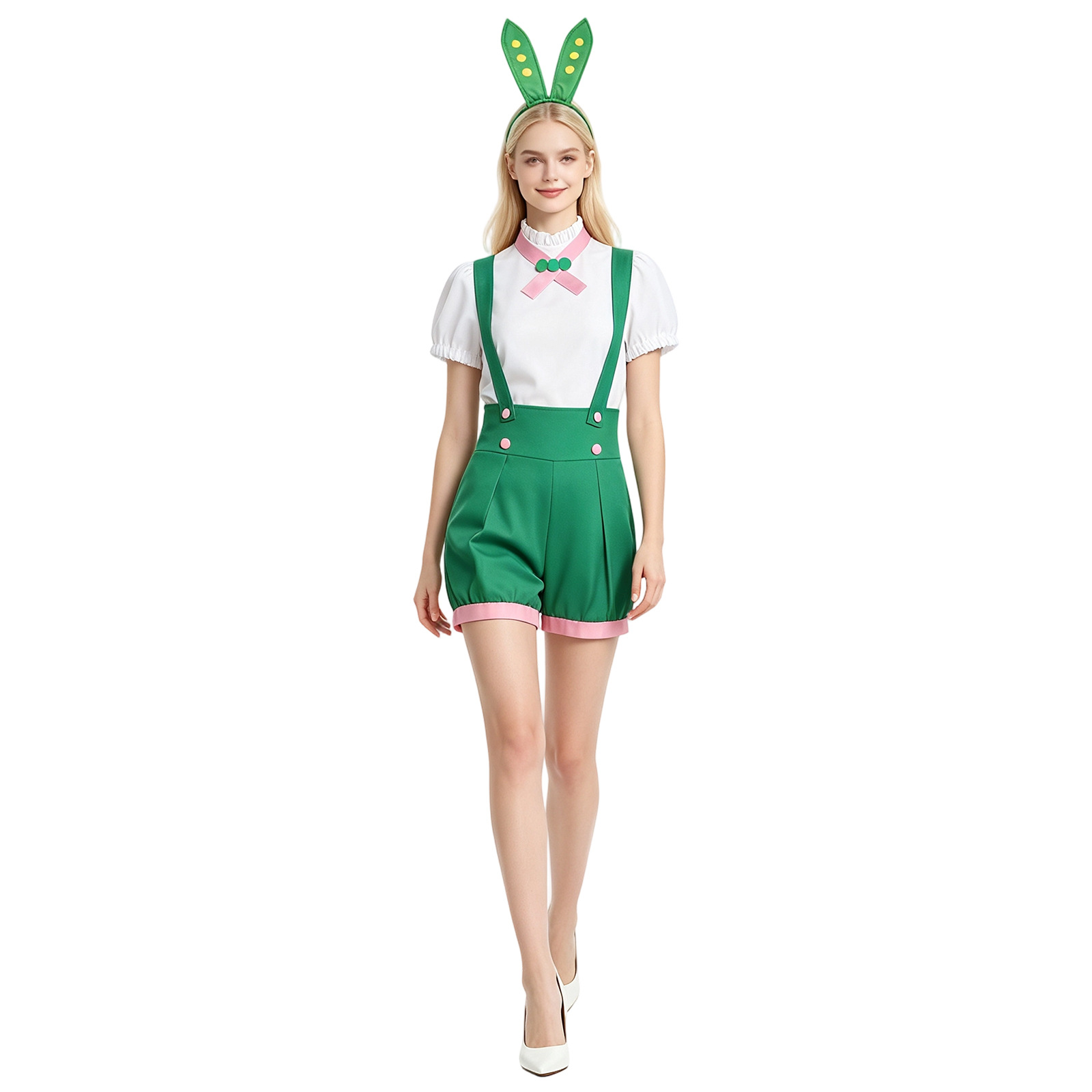 WHH Anime Zundamon Cosplay Cos - Cosplay Prop Bow ulasan dan harga