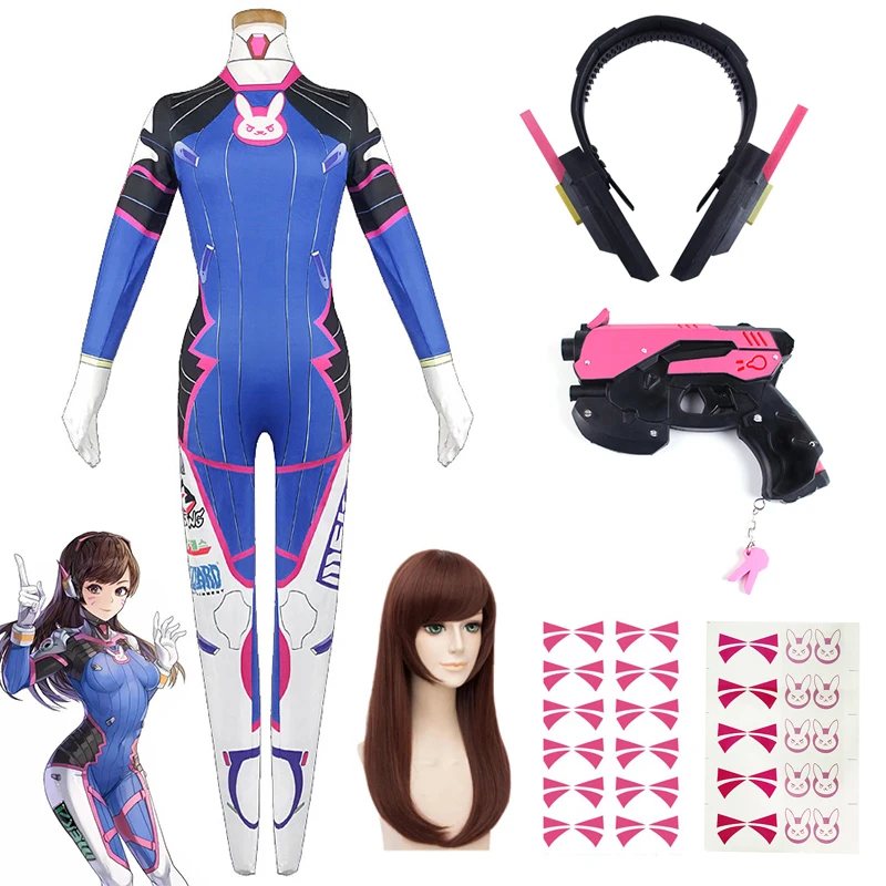 Game Overwatch Dva Cosplay Cos - Dva Cosplay Prop ulasan dan harga