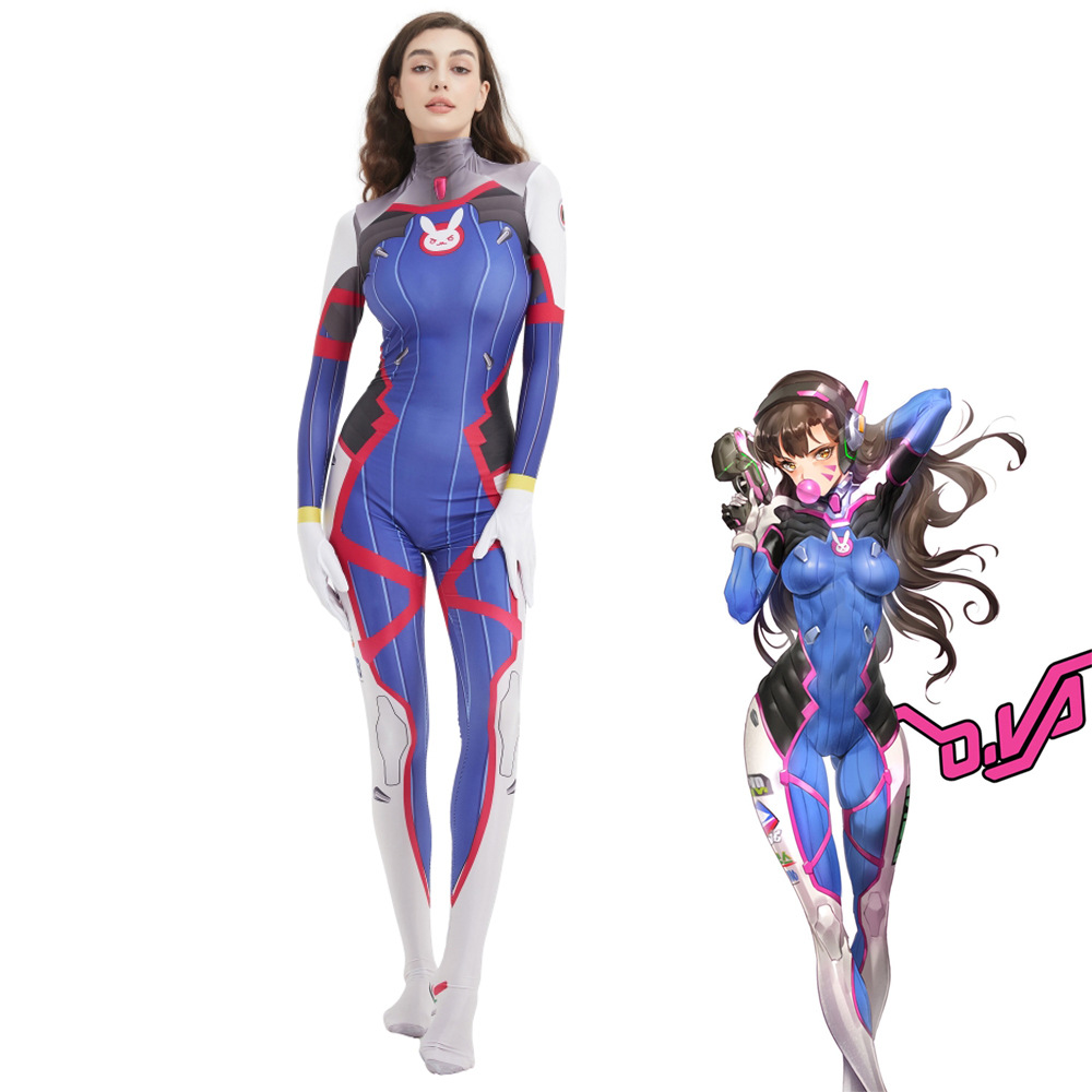 Game D.VA Widowmaker Jumpsuit  - Dva Cosplay Prop ulasan dan harga