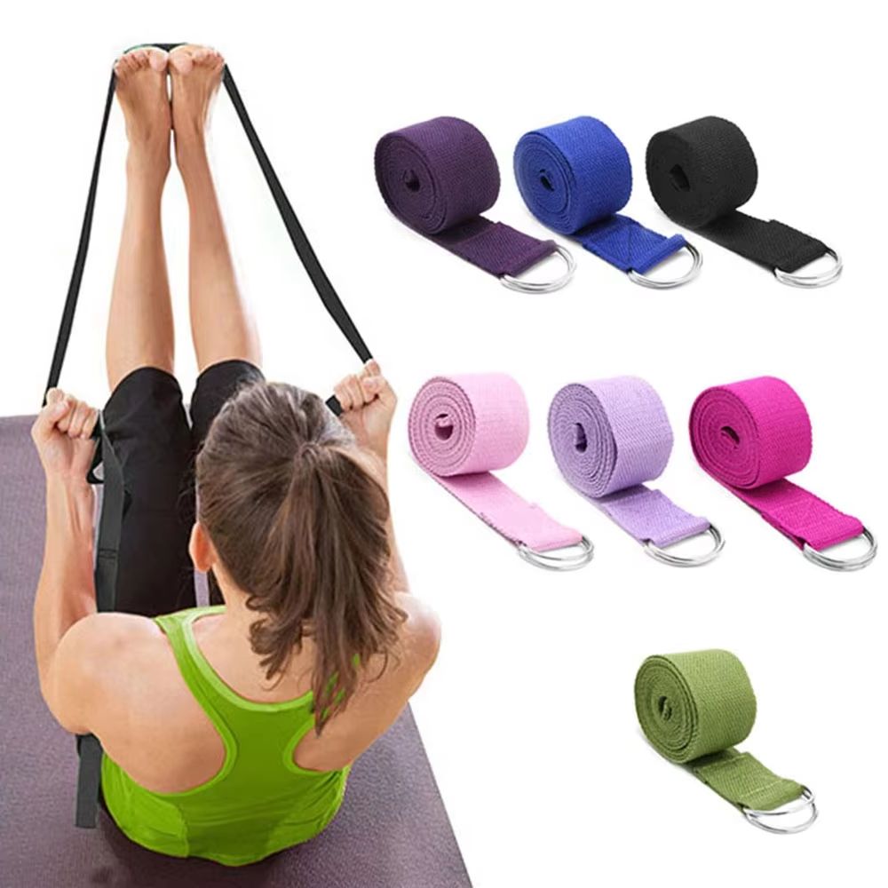 180cm Sport Yoga Strap Durable - D Ring Strap ulasan dan harga
