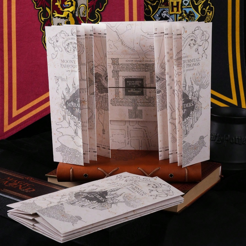 1PC Map Of The Marauder's Scho - Prop De Cosplay ulasan dan harga