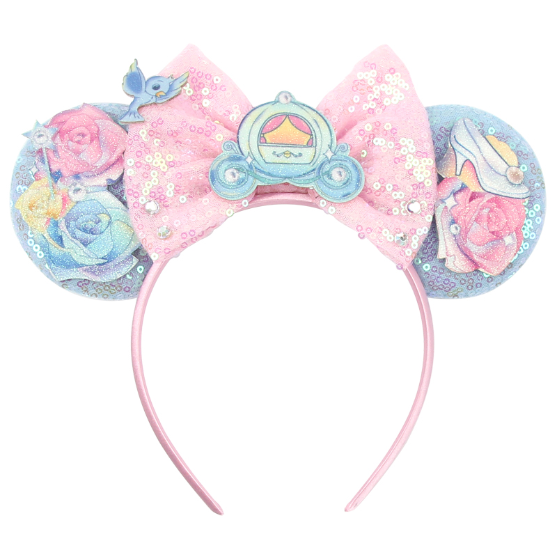 New Cute Mouse Ears Headband W - Cosplay Prop Bow ulasan dan harga