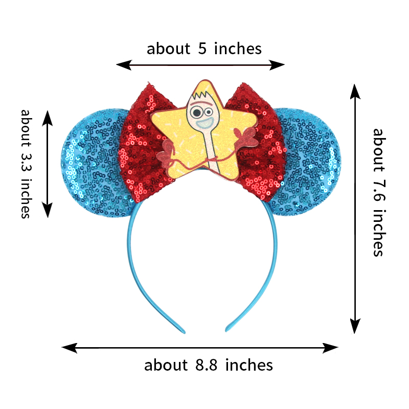 New Cute Mouse Ears Headband W - Cosplay Prop Bow ulasan dan harga